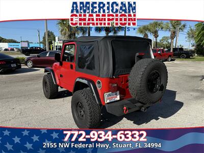 2003 Jeep Wrangler Sport 2dr Sport   - Photo 3 - Stuart, FL 34994