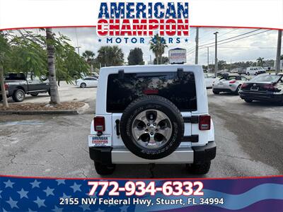 2017 Jeep Wrangler Sahara   - Photo 4 - Stuart, FL 34994