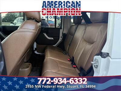 2017 Jeep Wrangler Sahara   - Photo 12 - Stuart, FL 34994