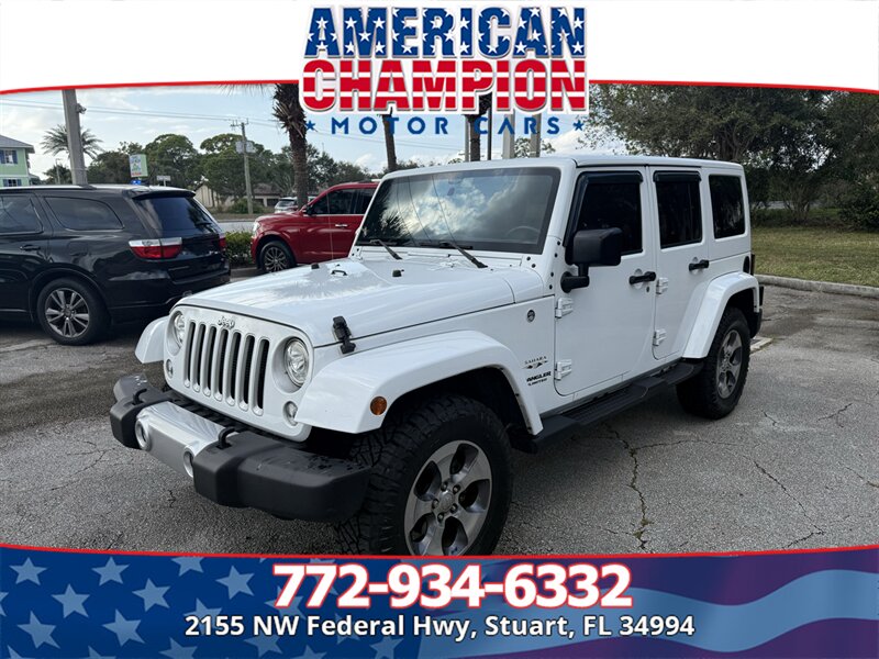 2017 Jeep Wrangler Sahara  