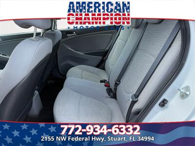 2017 Hyundai ACCENT SE   - Photo 13 - Stuart, FL 34994