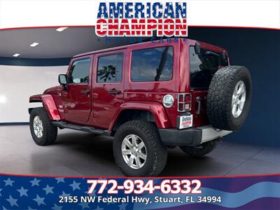 2013 Jeep Wrangler Unlimited Sahara   - Photo 3 - Stuart, FL 34994