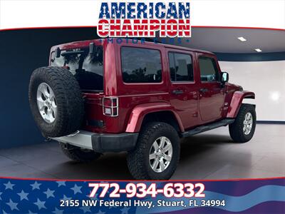 2013 Jeep Wrangler Unlimited Sahara   - Photo 5 - Stuart, FL 34994