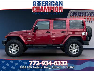 2013 Jeep Wrangler Unlimited Sahara   - Photo 2 - Stuart, FL 34994