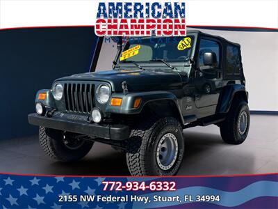 2003 Jeep Wrangler Sahara   - Photo 1 - Stuart, FL 34994