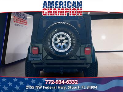 2003 Jeep Wrangler Sahara   - Photo 4 - Stuart, FL 34994