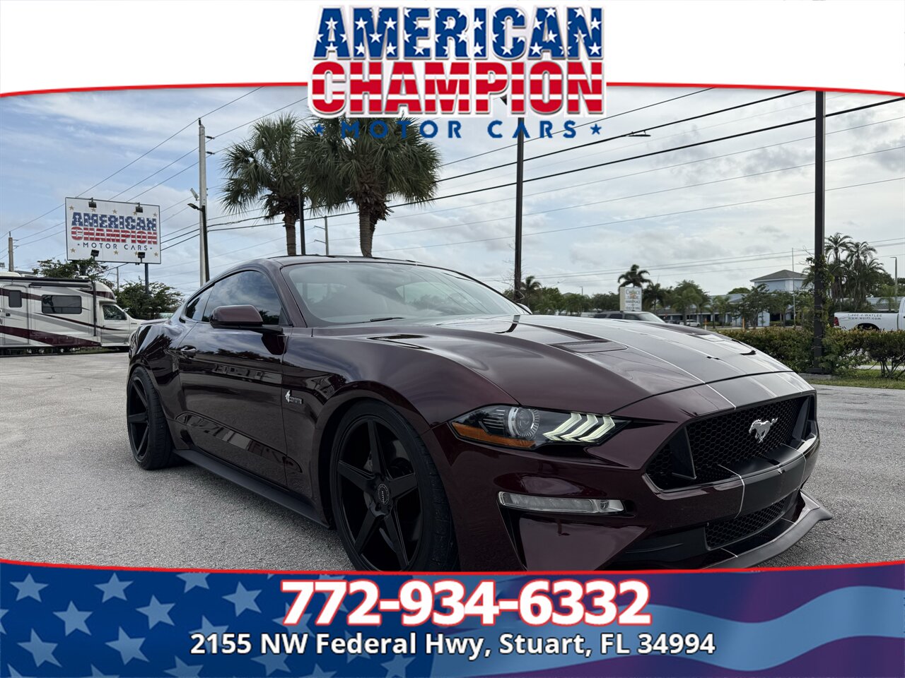 2018 Ford Mustang GT  Whipple Supercharged - Photo 1 - Stuart, FL 34994