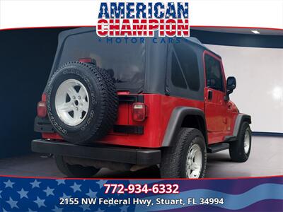 2005 Jeep Wrangler Sport   - Photo 5 - Stuart, FL 34994