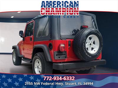 2005 Jeep Wrangler Sport   - Photo 3 - Stuart, FL 34994