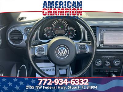 2014 Volkswagen Beetle Convertible 1.8T PZEV   - Photo 12 - Stuart, FL 34994