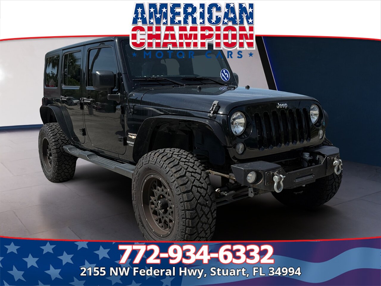 2015 Jeep Wrangler Unlimited X - Photo 1 - Stuart, FL 34994