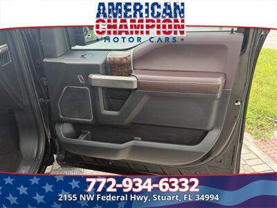2016 Ford F-150 Platinum - Photo 10 - Stuart, FL 34994