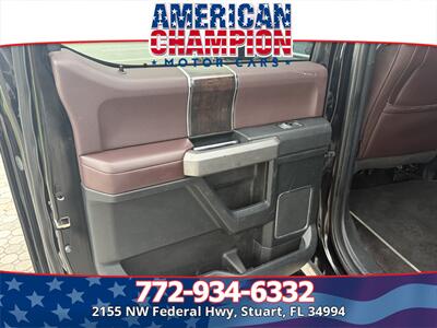 2016 Ford F-150 Platinum - Photo 12 - Stuart, FL 34994