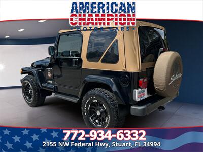 2001 Jeep Wrangler Sahara   - Photo 3 - Stuart, FL 34994