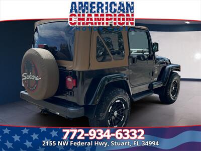 2001 Jeep Wrangler Sahara   - Photo 5 - Stuart, FL 34994