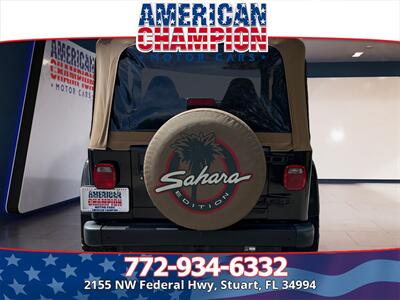 2001 Jeep Wrangler Sahara   - Photo 4 - Stuart, FL 34994