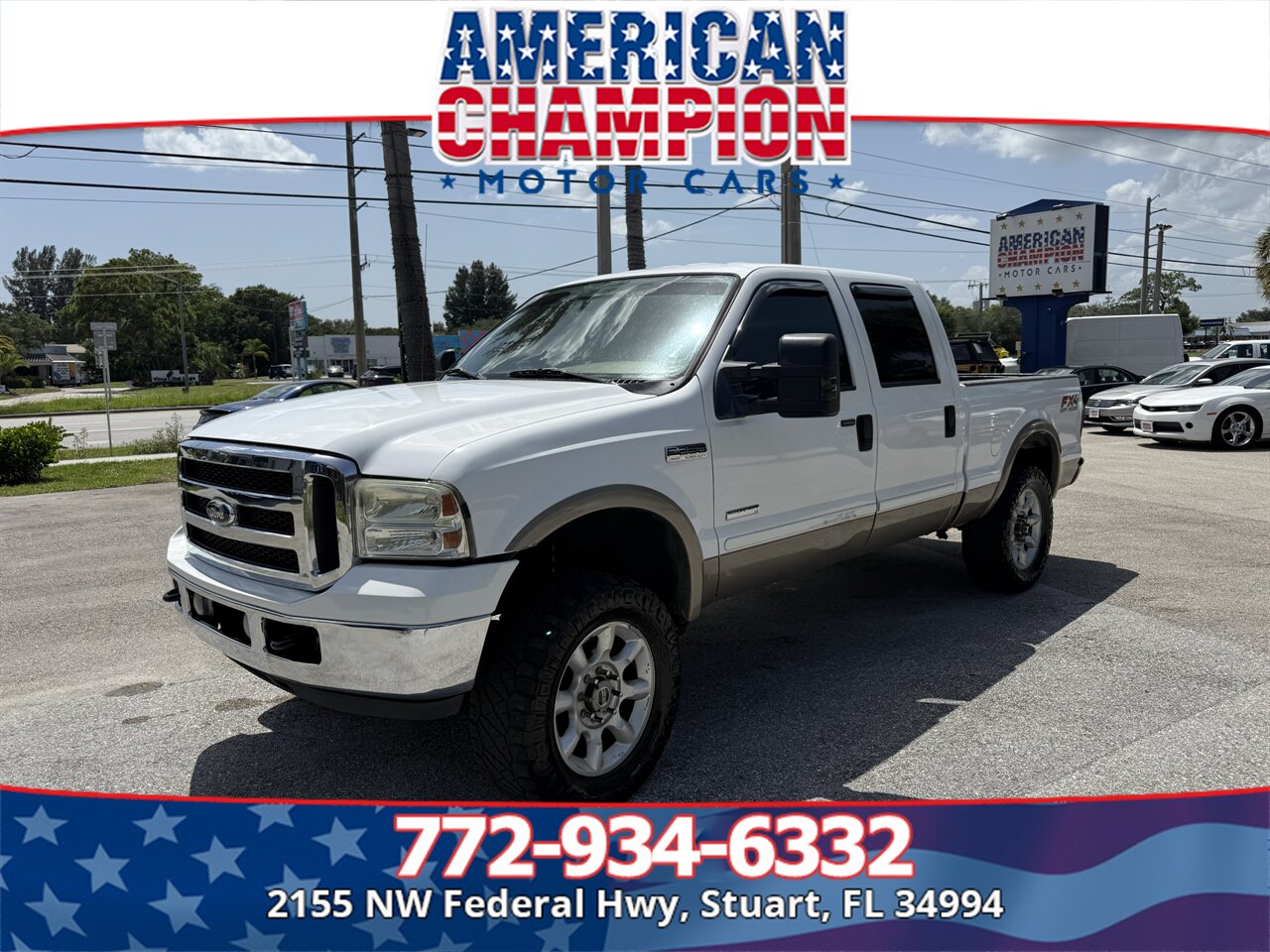 2005 Ford F-250 Super Duty Lariat 4dr Crew Cab Lariat   - Photo 1 - Stuart, FL 34994
