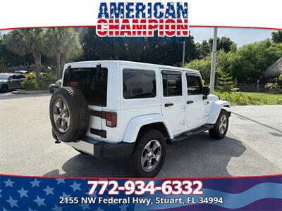 2017 Jeep Wrangler Unlimited Sahara - Photo 5 - Stuart, FL 34994