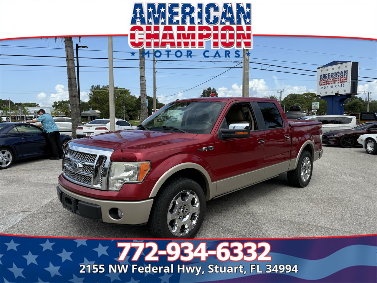2010 Ford F-150 Lariat   - Photo 1 - Stuart, FL 34994