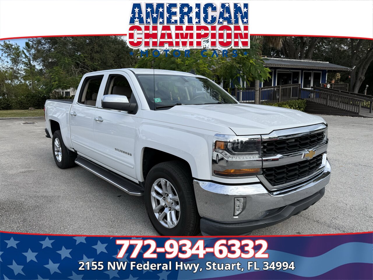 2017 Chevrolet Silverado 1500 LT   - Photo 1 - Stuart, FL 34994