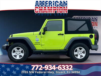 2017 Jeep Wrangler Sport   - Photo 2 - Stuart, FL 34994