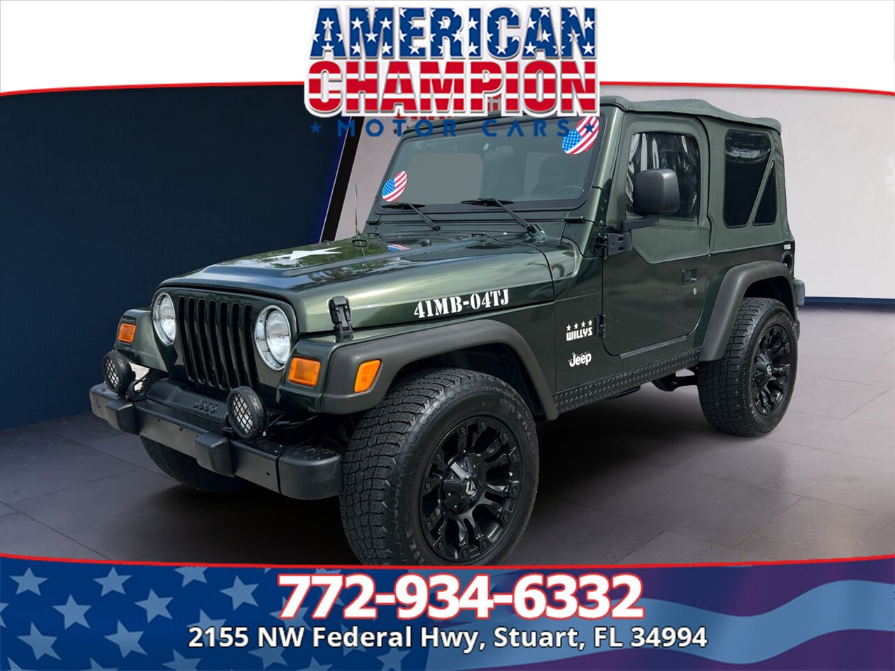 2004 Jeep Wrangler X - Photo 1 - Stuart, FL 34994