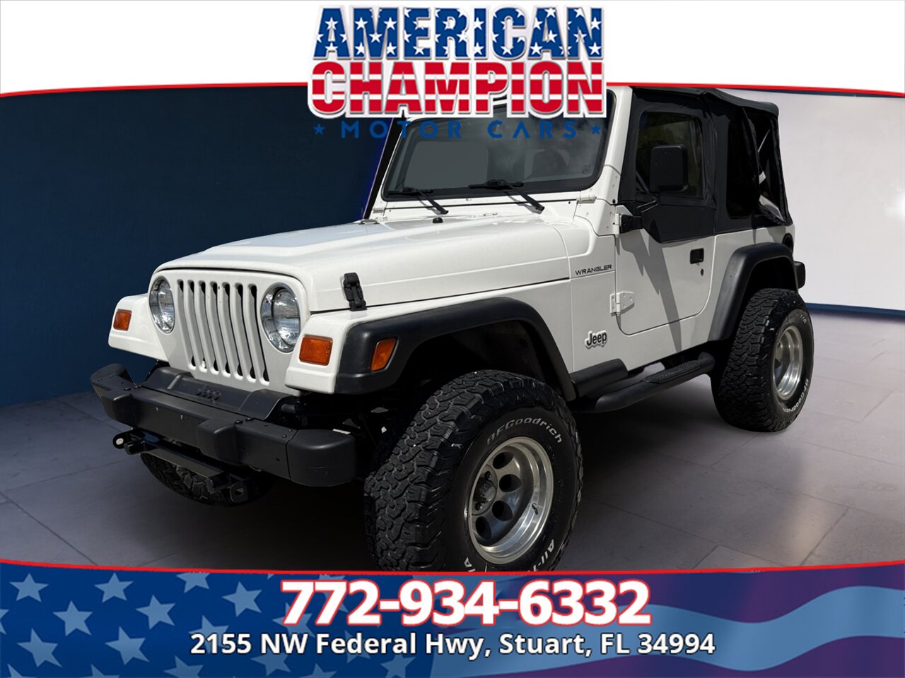 1998 Jeep Wrangler SE - Photo 1 - Stuart, FL 34994