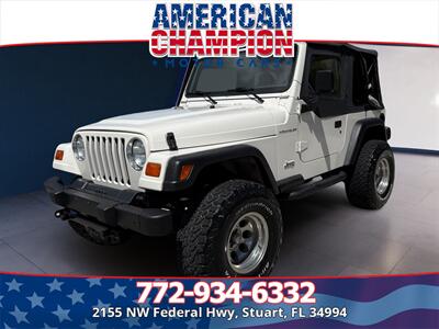 1998 Jeep Wrangler SE   - Photo 1 - Stuart, FL 34994