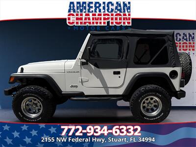 1998 Jeep Wrangler SE   - Photo 2 - Stuart, FL 34994