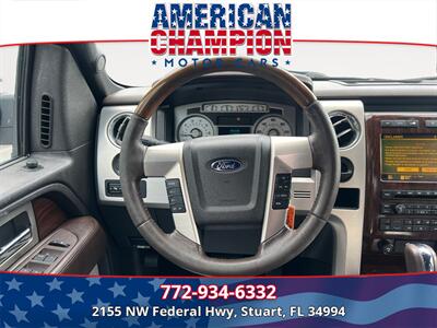 2010 Ford F-150 Platinum   - Photo 12 - Stuart, FL 34994