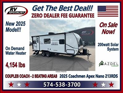 2025 Coachmen Apex Nano 213RDS   - Photo 1 - Goshen, IN 46526