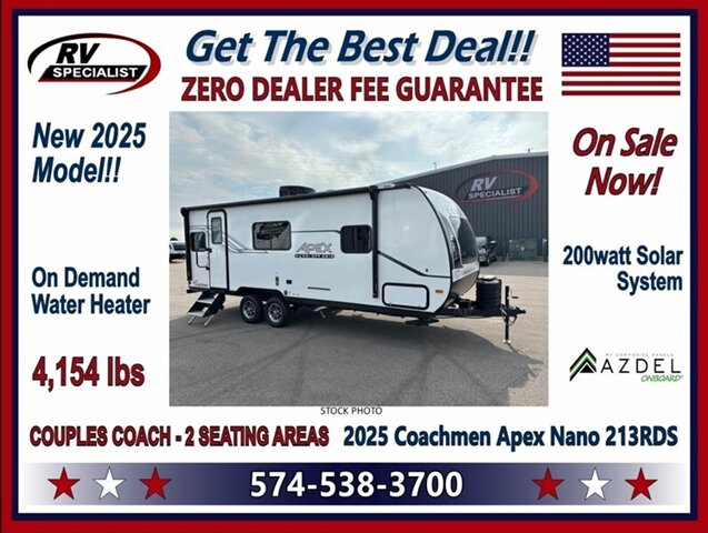 2025 Coachmen Apex Nano 213RDS - Photo 1 - Goshen, IN 46526
