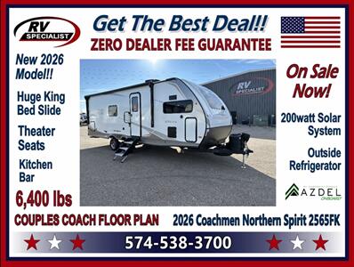 2026 Coachmen Northern Spirit 2565FK   - Photo 1 - Goshen, IN 46526