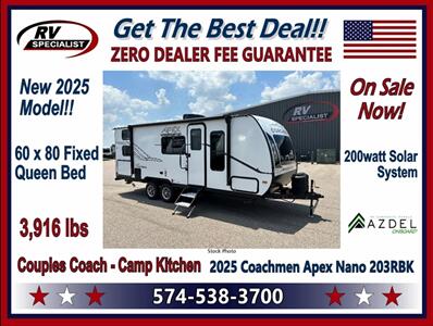 2025 Coachmen Apex Nano 203RBK  