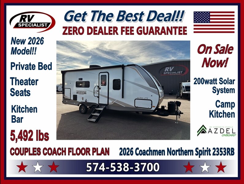 2026 Coachmen Northern Spirit 2353RB   - Photo 1 - Goshen, IN 46526