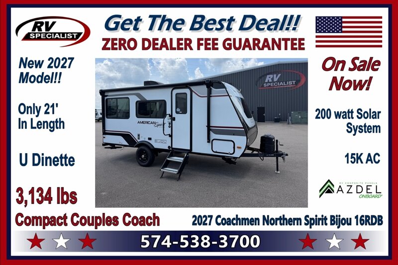 2027 Coachmen American Spirit Bijou 16RDB   - Photo 1 - Goshen, IN 46526