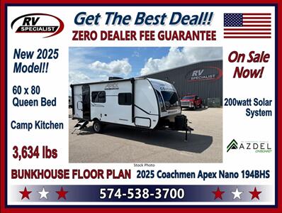 2025 Coachmen Apex Nano 194BHS  