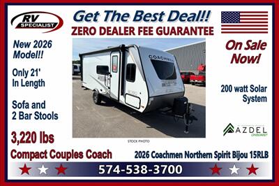 2026 Coachmen Northern Spirit Bijou 15RLB   - Photo 1 - Goshen, IN 46526