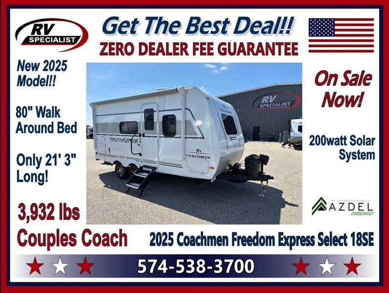 2025 Coachmen Freedom Express Select 18SE - Photo 1 - Goshen, IN 46526