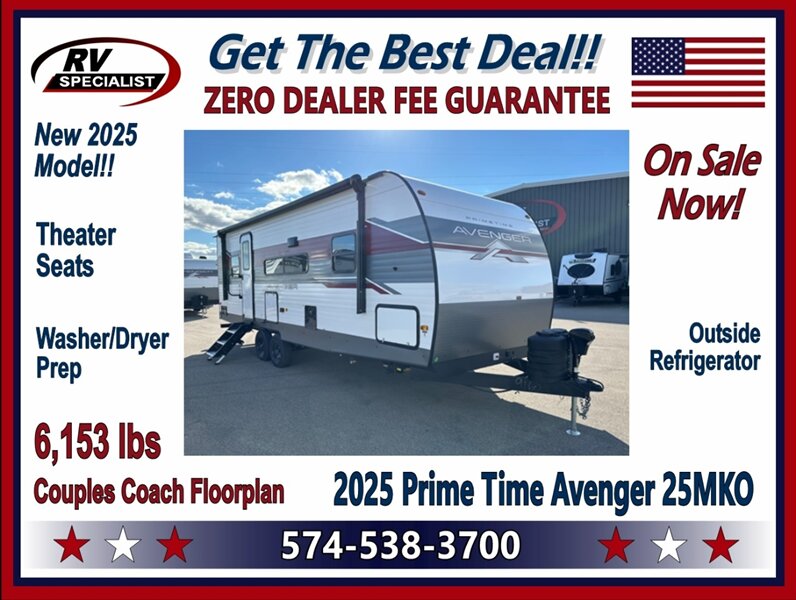 2025 Prime Time Avenger 25MKO   - Photo 1 - Goshen, IN 46526