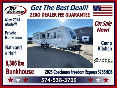 2025 Coachmen Freedom Express Ultra Lite 326BHDS   - Photo 1 - Goshen, IN 46526