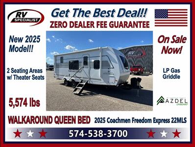 2025 Coachmen Freedom Express Ultra Lite 22MLS   - Photo 1 - Goshen, IN 46526