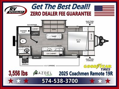 2025 Coachmen Remote 19R   - Photo 2 - Goshen, IN 46526