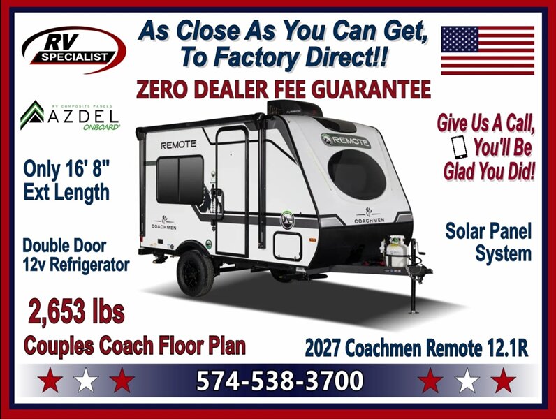 2027 Coachmen Remote 12.1R   - Photo 1 - Goshen, IN 46526