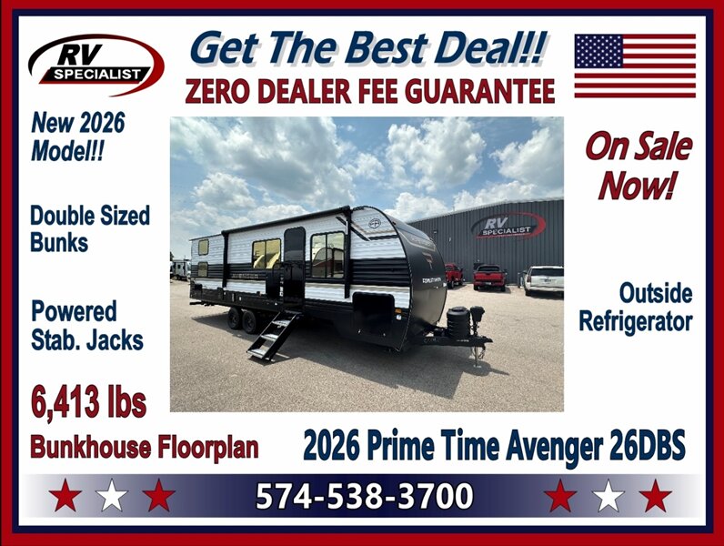 2026 Prime Time Avenger 26DBS   - Photo 1 - Goshen, IN 46526