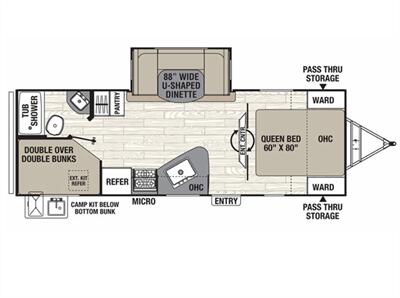 2019 Coachmen Freedom Express Ultra Lite 257BHS  