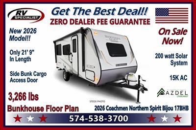 2026 Coachmen Northern Spirit Bijou 17BHB   - Photo 1 - Goshen, IN 46526