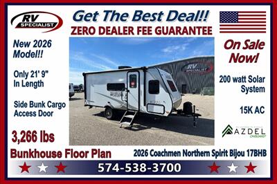 2026 Coachmen Northern Spirit Bijou 17BHB - Photo 1 - Goshen, IN 46526