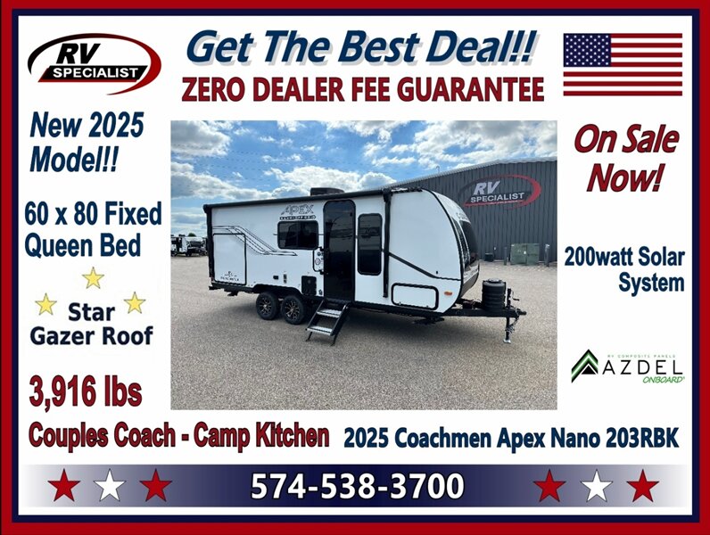 2025 Coachmen Apex Nano 203RBK - Photo 1 - Goshen, IN 46526