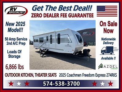 2025 Coachmen Freedom Express Ultra Lite 274RKS   - Photo 1 - Goshen, IN 46526